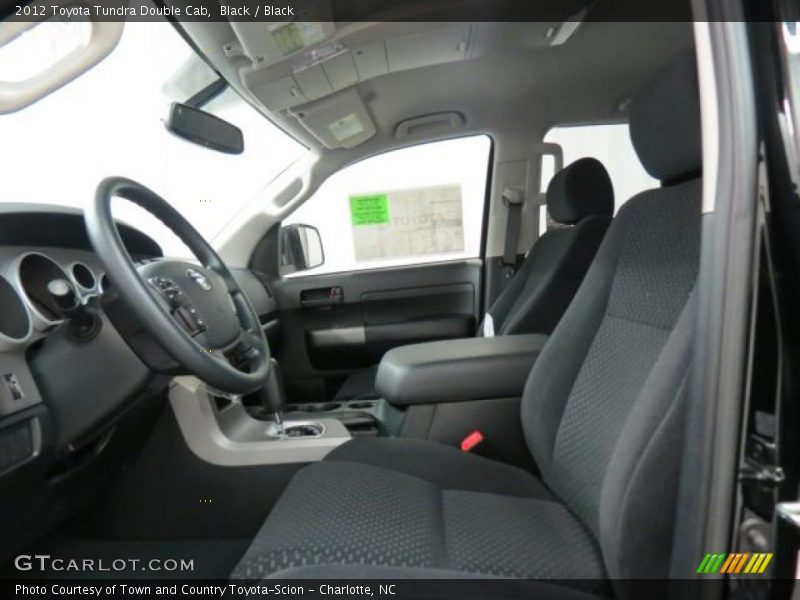 Black / Black 2012 Toyota Tundra Double Cab