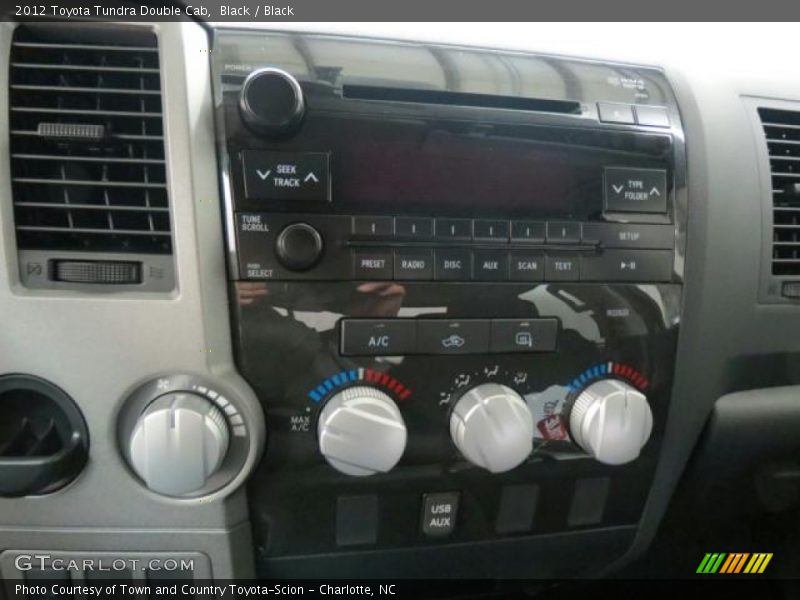 Black / Black 2012 Toyota Tundra Double Cab