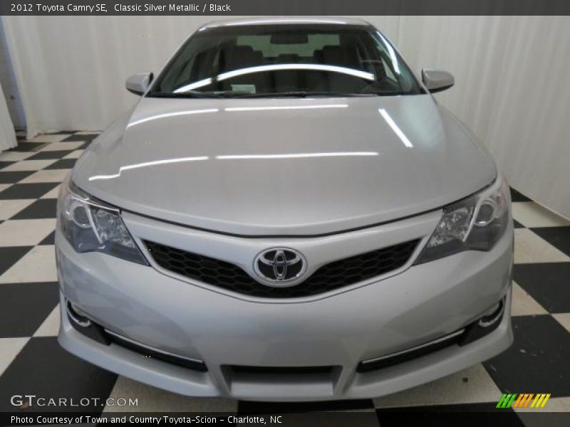 Classic Silver Metallic / Black 2012 Toyota Camry SE
