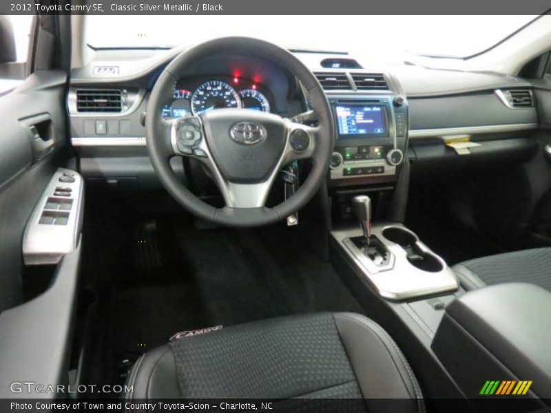 Classic Silver Metallic / Black 2012 Toyota Camry SE