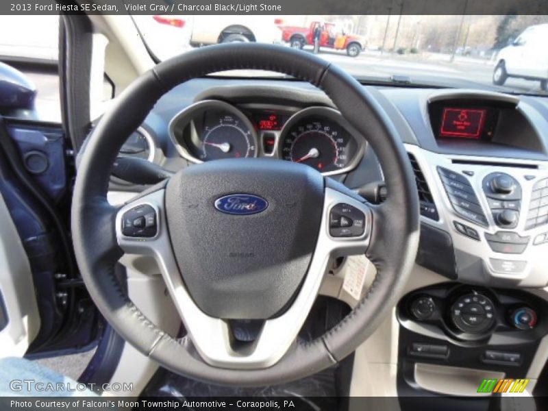  2013 Fiesta SE Sedan Steering Wheel