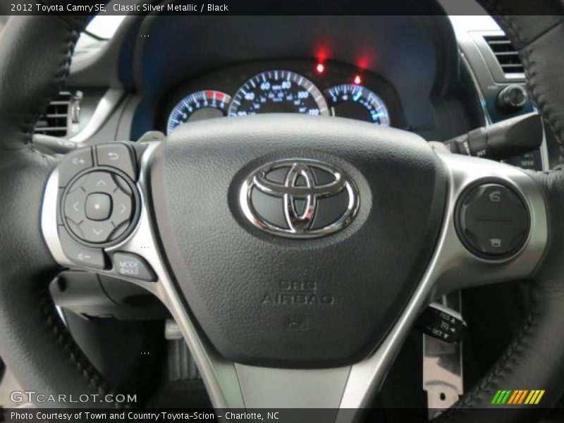 Classic Silver Metallic / Black 2012 Toyota Camry SE