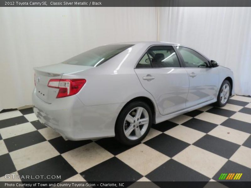 Classic Silver Metallic / Black 2012 Toyota Camry SE