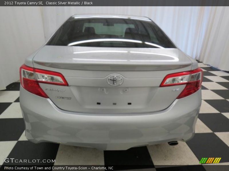 Classic Silver Metallic / Black 2012 Toyota Camry SE