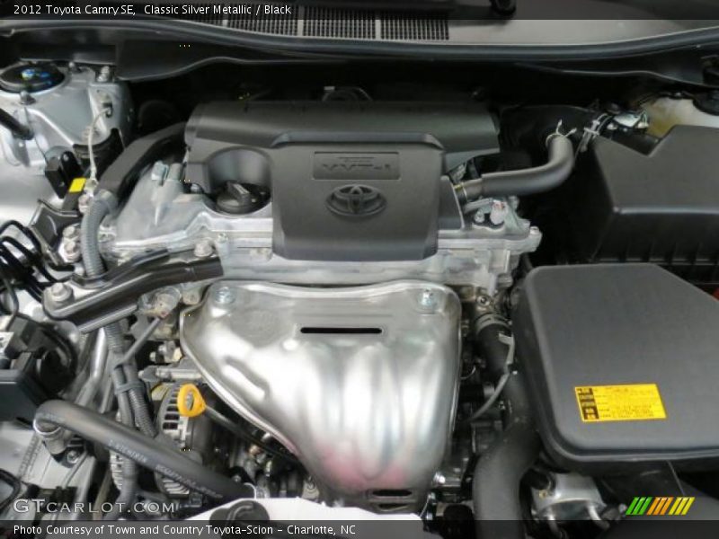 Classic Silver Metallic / Black 2012 Toyota Camry SE