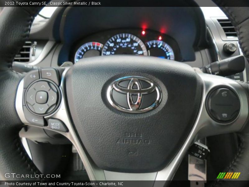 Classic Silver Metallic / Black 2012 Toyota Camry SE