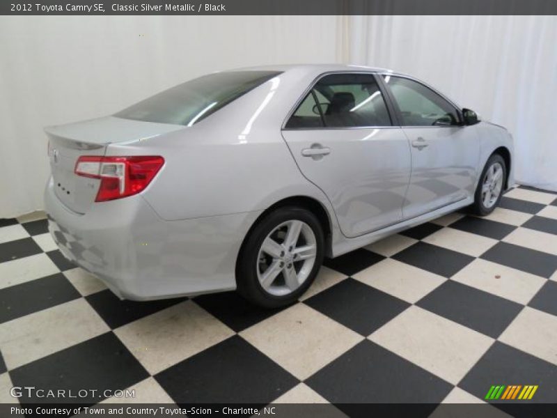 Classic Silver Metallic / Black 2012 Toyota Camry SE