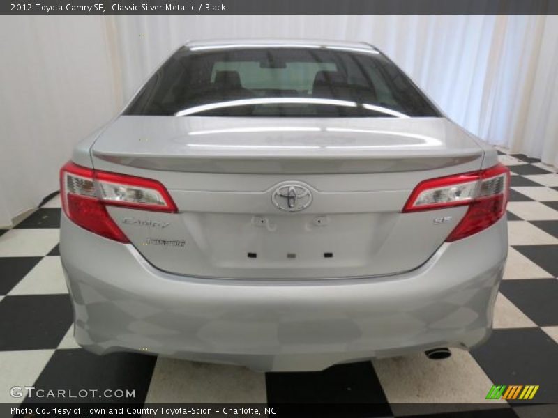 Classic Silver Metallic / Black 2012 Toyota Camry SE