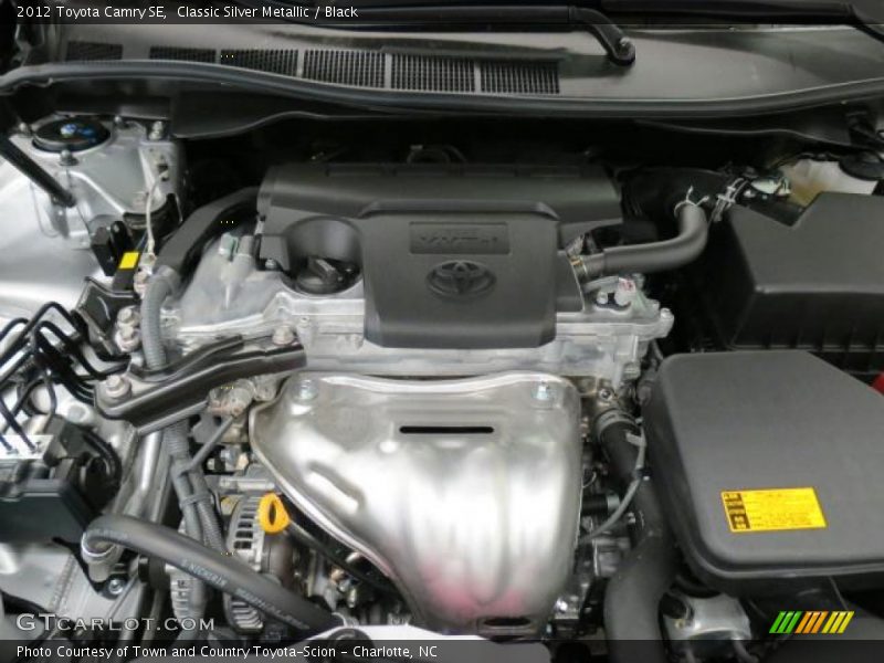 Classic Silver Metallic / Black 2012 Toyota Camry SE