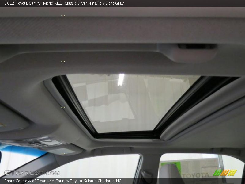 Classic Silver Metallic / Light Gray 2012 Toyota Camry Hybrid XLE