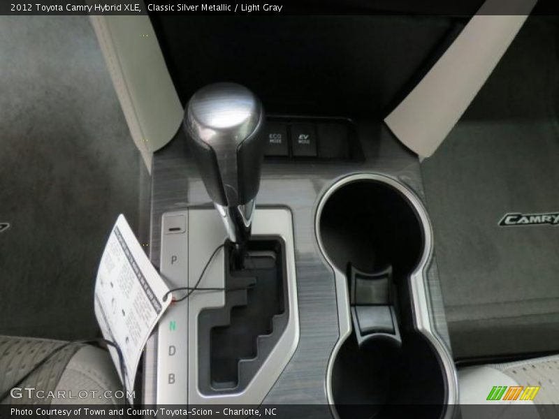 Classic Silver Metallic / Light Gray 2012 Toyota Camry Hybrid XLE
