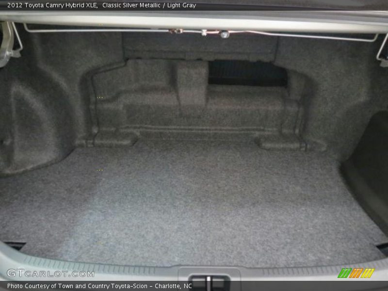 Classic Silver Metallic / Light Gray 2012 Toyota Camry Hybrid XLE