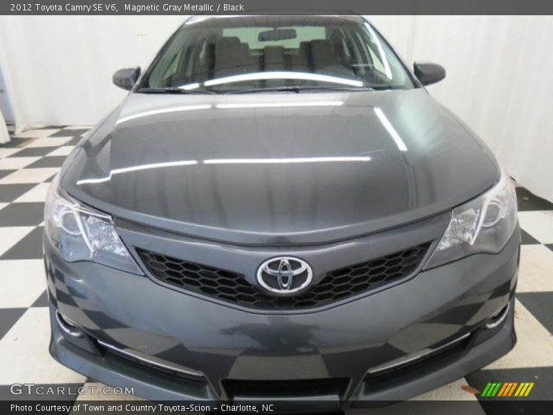 Magnetic Gray Metallic / Black 2012 Toyota Camry SE V6