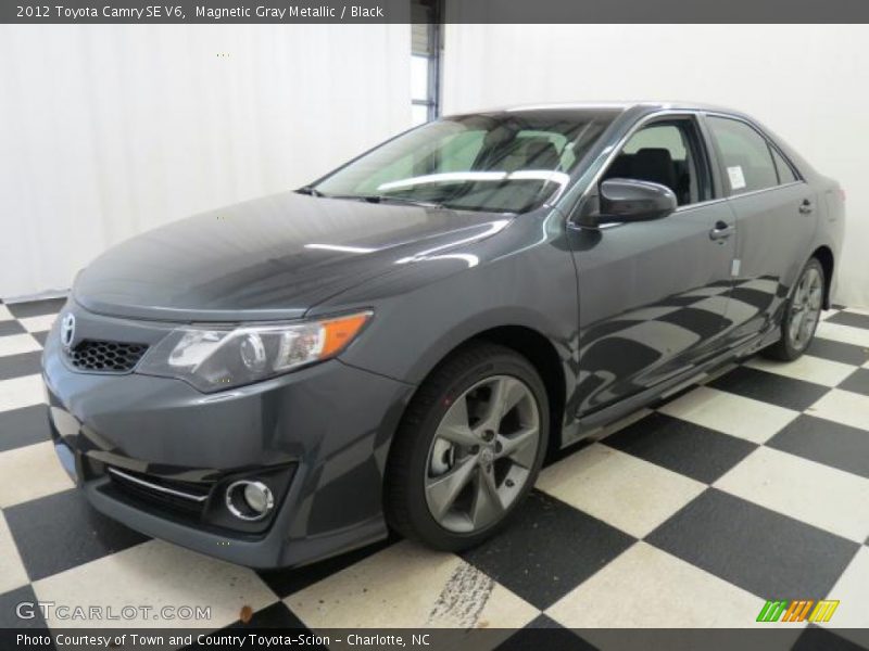 Magnetic Gray Metallic / Black 2012 Toyota Camry SE V6