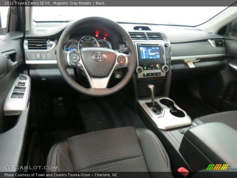 Magnetic Gray Metallic / Black 2012 Toyota Camry SE V6