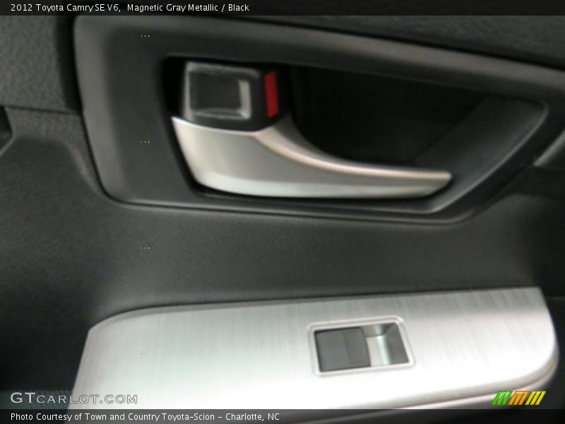 Magnetic Gray Metallic / Black 2012 Toyota Camry SE V6