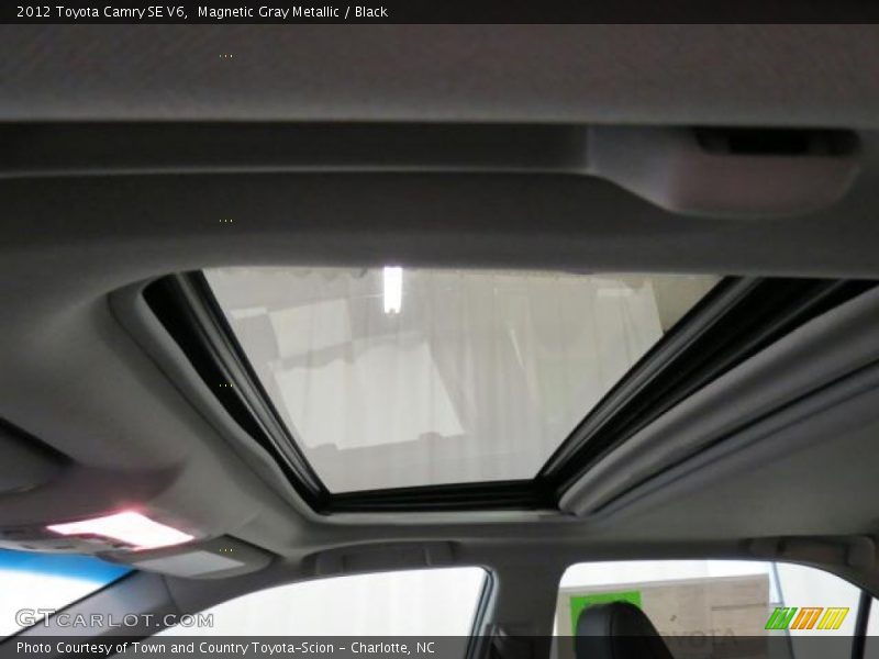 Magnetic Gray Metallic / Black 2012 Toyota Camry SE V6