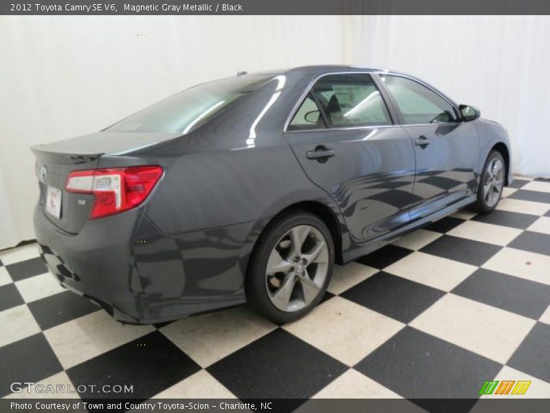 Magnetic Gray Metallic / Black 2012 Toyota Camry SE V6