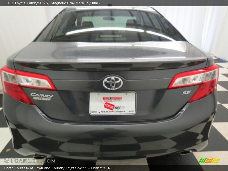 Magnetic Gray Metallic / Black 2012 Toyota Camry SE V6