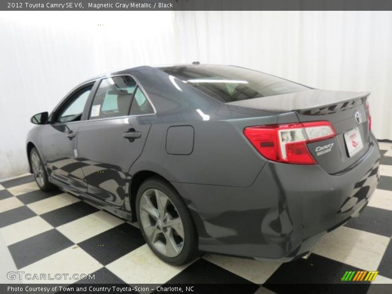 Magnetic Gray Metallic / Black 2012 Toyota Camry SE V6
