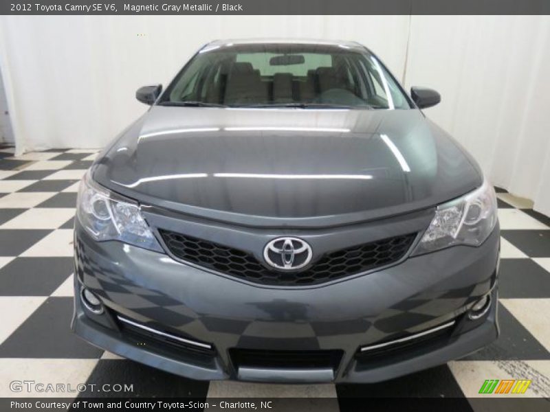 Magnetic Gray Metallic / Black 2012 Toyota Camry SE V6