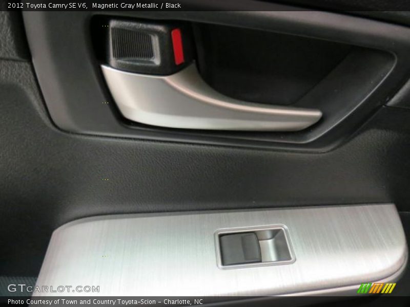 Magnetic Gray Metallic / Black 2012 Toyota Camry SE V6