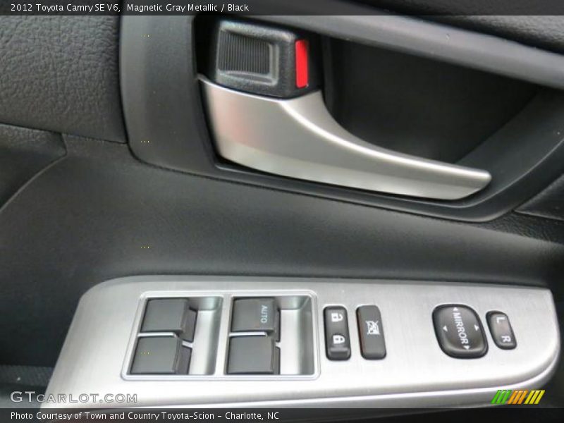 Magnetic Gray Metallic / Black 2012 Toyota Camry SE V6