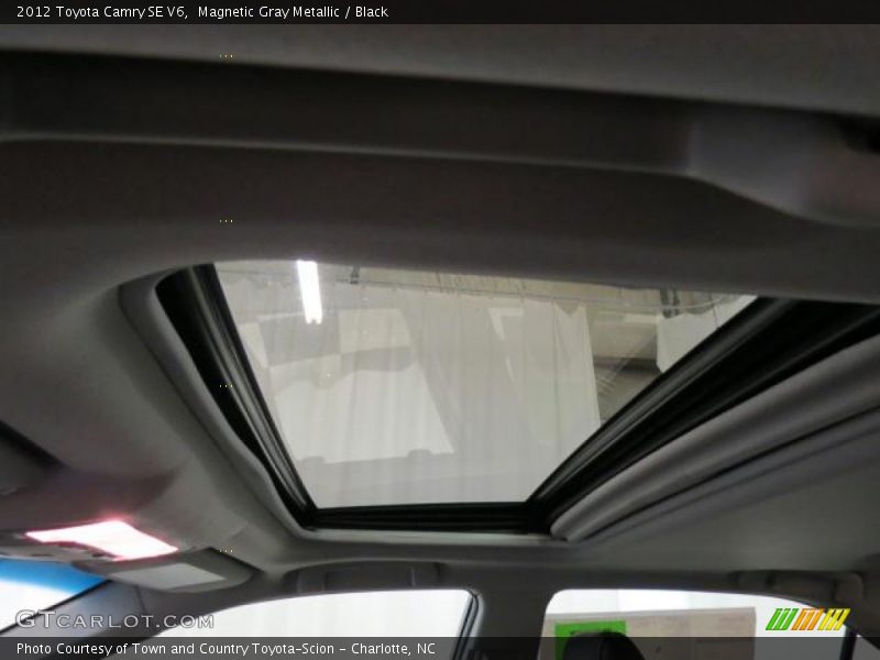 Magnetic Gray Metallic / Black 2012 Toyota Camry SE V6