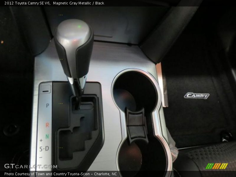 Magnetic Gray Metallic / Black 2012 Toyota Camry SE V6