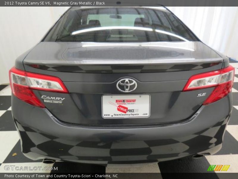 Magnetic Gray Metallic / Black 2012 Toyota Camry SE V6