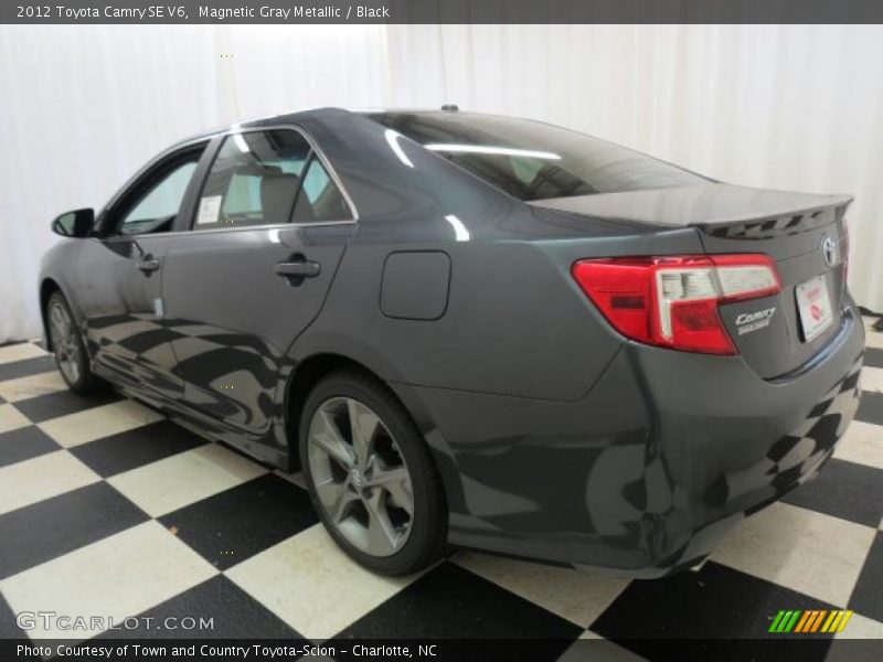 Magnetic Gray Metallic / Black 2012 Toyota Camry SE V6