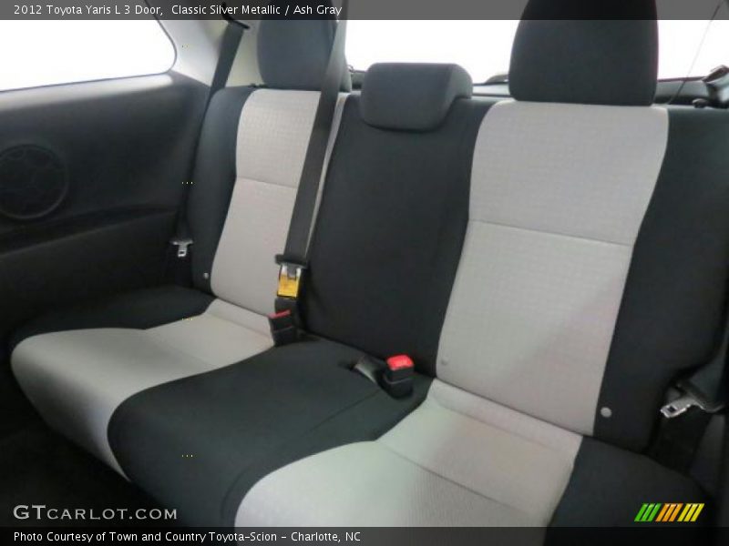 Classic Silver Metallic / Ash Gray 2012 Toyota Yaris L 3 Door