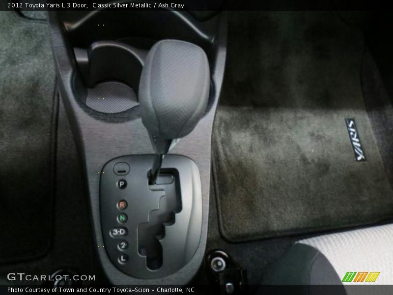 Classic Silver Metallic / Ash Gray 2012 Toyota Yaris L 3 Door