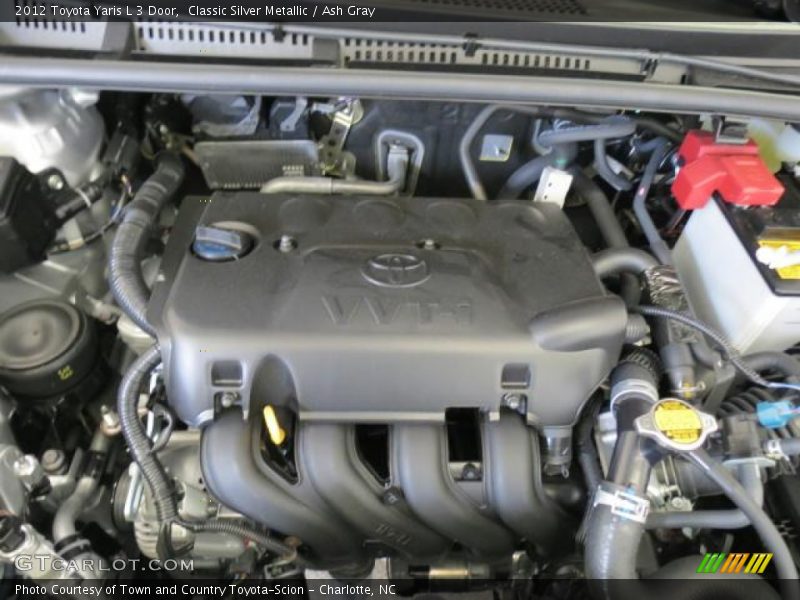Classic Silver Metallic / Ash Gray 2012 Toyota Yaris L 3 Door