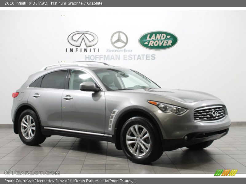 Platinum Graphite / Graphite 2010 Infiniti FX 35 AWD