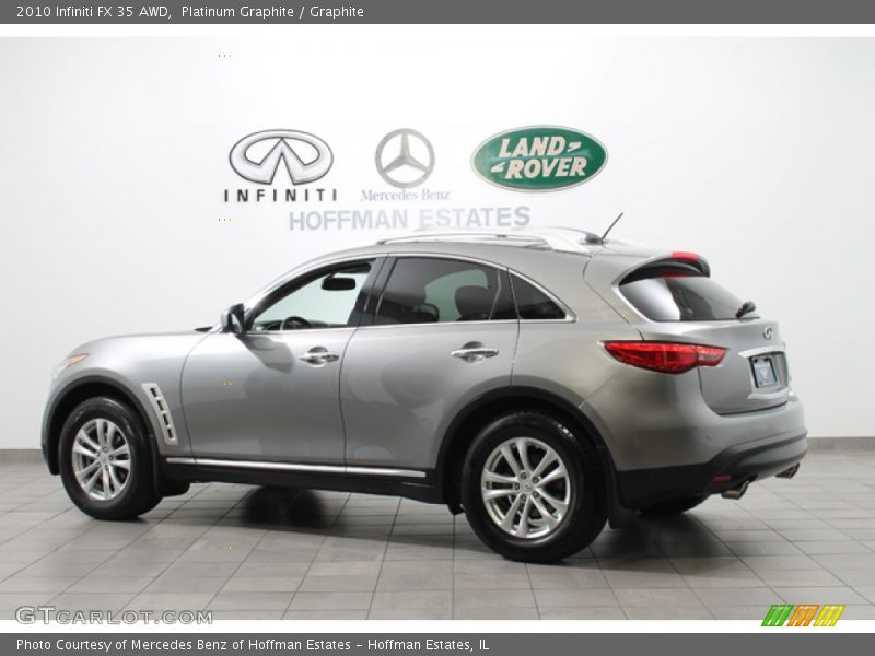 Platinum Graphite / Graphite 2010 Infiniti FX 35 AWD