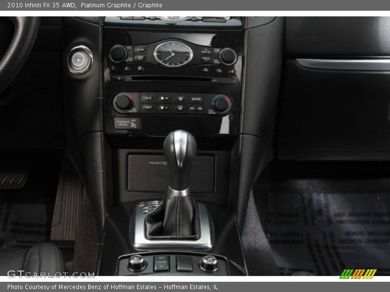 Platinum Graphite / Graphite 2010 Infiniti FX 35 AWD