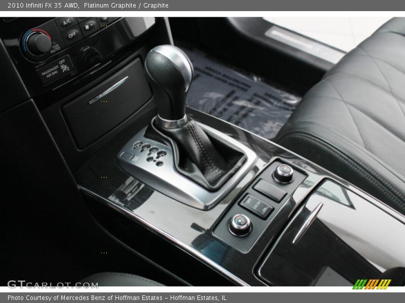 Platinum Graphite / Graphite 2010 Infiniti FX 35 AWD