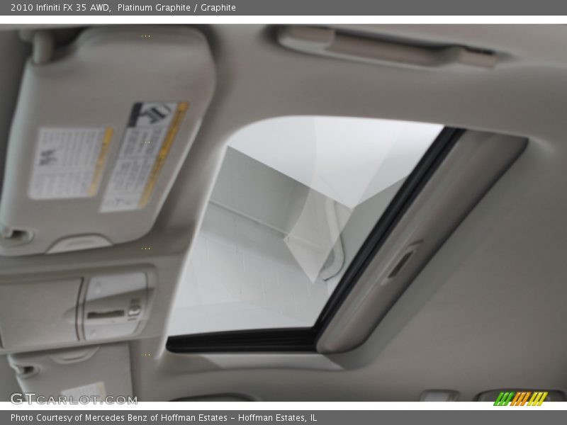 Platinum Graphite / Graphite 2010 Infiniti FX 35 AWD