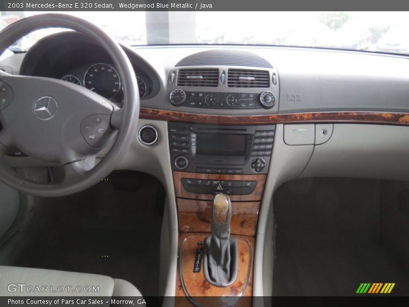 Dashboard of 2003 E 320 Sedan