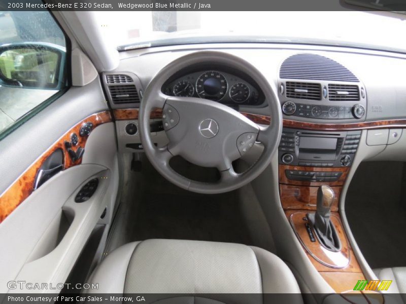 Dashboard of 2003 E 320 Sedan