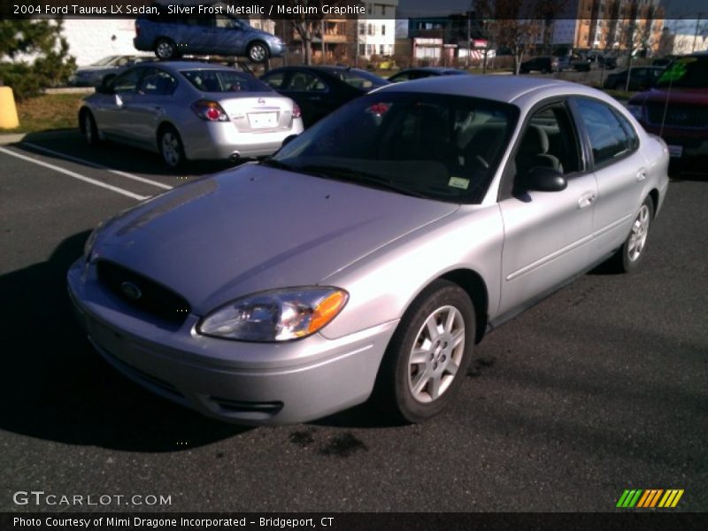 Silver Frost Metallic / Medium Graphite 2004 Ford Taurus LX Sedan