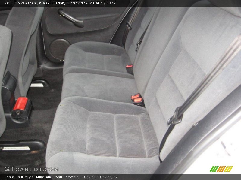 Silver Arrow Metallic / Black 2001 Volkswagen Jetta GLS Sedan