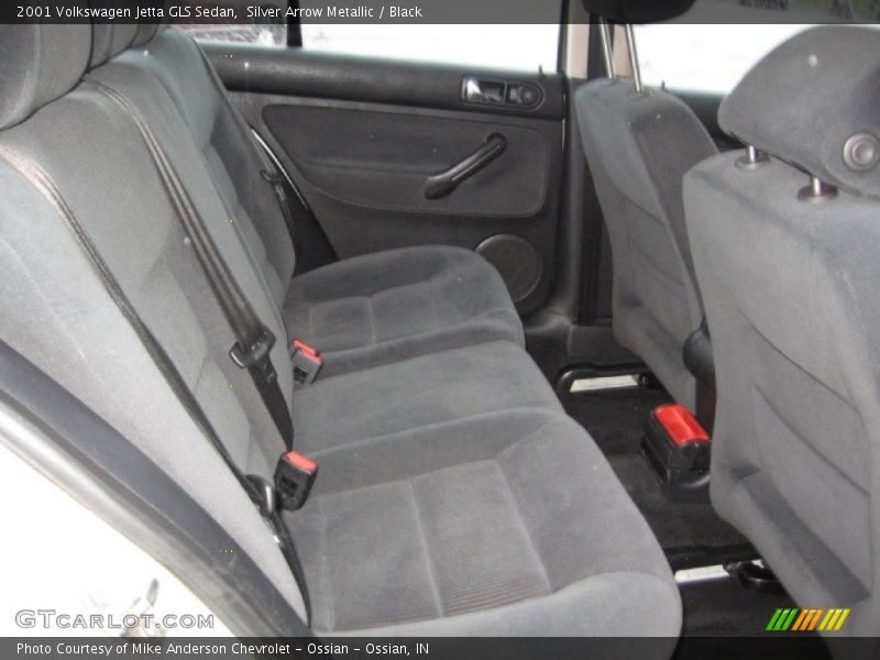 Silver Arrow Metallic / Black 2001 Volkswagen Jetta GLS Sedan