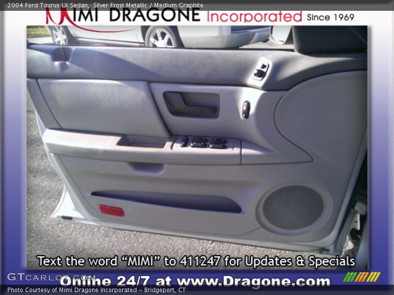 Silver Frost Metallic / Medium Graphite 2004 Ford Taurus LX Sedan