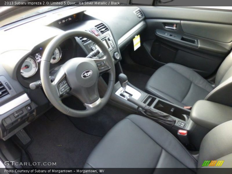 Black Interior - 2013 Impreza 2.0i Limited 5 Door 