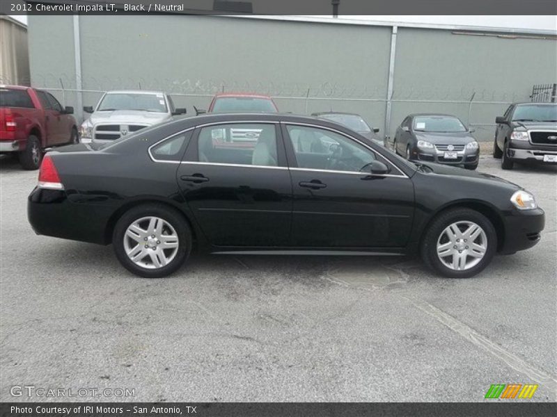 Black / Neutral 2012 Chevrolet Impala LT