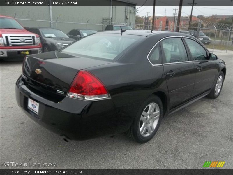 Black / Neutral 2012 Chevrolet Impala LT