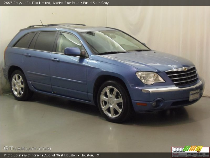 Marine Blue Pearl / Pastel Slate Gray 2007 Chrysler Pacifica Limited