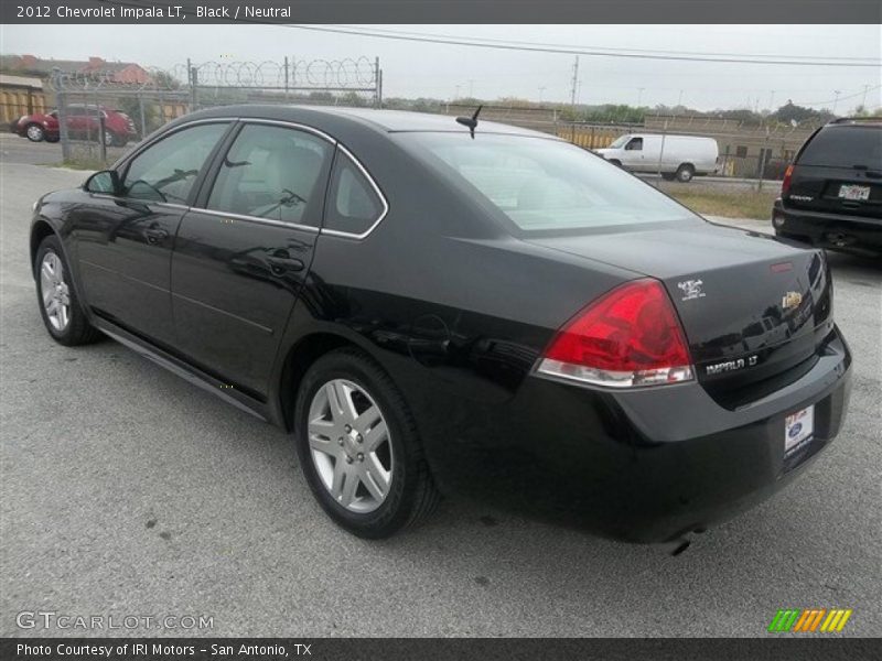 Black / Neutral 2012 Chevrolet Impala LT